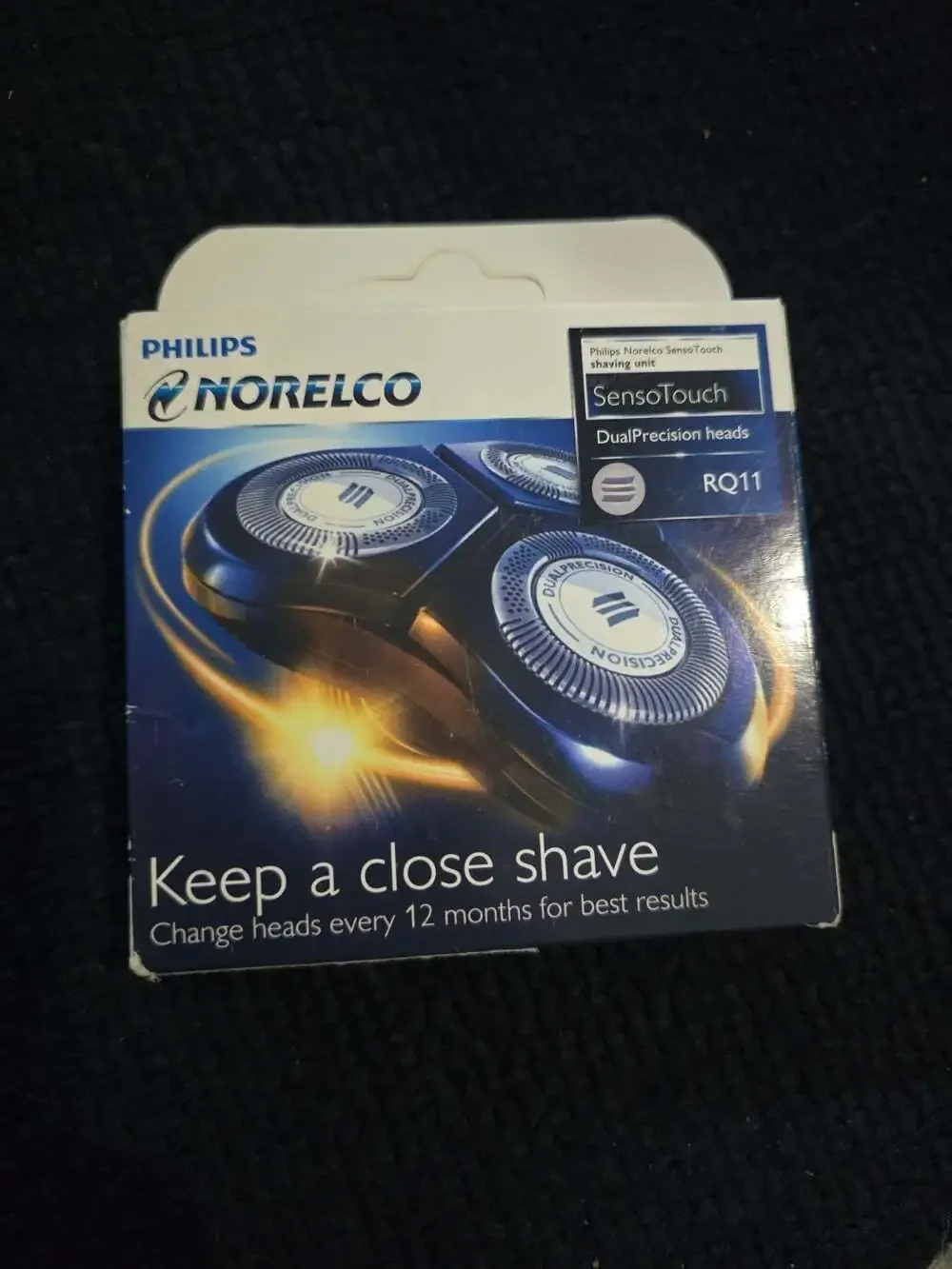 NEW PHILIPS NORELCO RQ11 Sensotouch 2D Replacement Shaving Heads DualPrecision